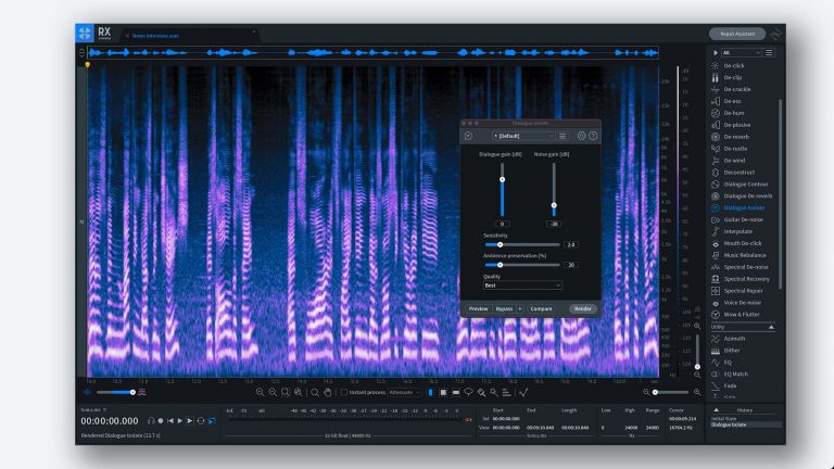 iZotope – RX 9 Audio Editor Advanced Portable 9.2.0 1278 STANDALONE, VST, VST3, AAX x64