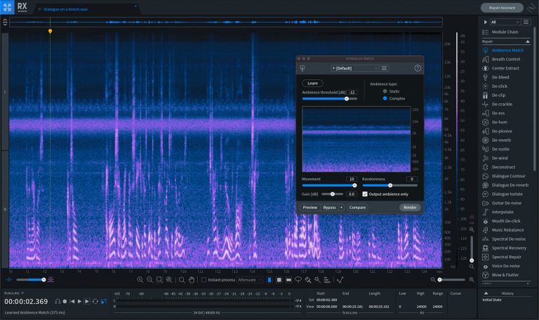 izotope – RX 9 Audio Editor Advanced v9.3.0 1435 STANDALONE VST, VST3, AAX x64