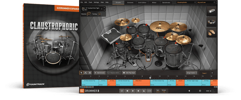 Toontrack – Toontrack – Claustrophobic EZX v1.5.3 (SOUNDBANK)