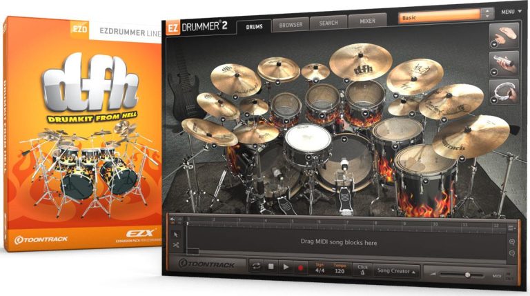 Toontrack – Drumkit From Hell EZX v1.5.4 (SOUNDBANK)