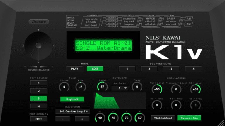 Herzlich Willkommen – Nils’ K1v – Kawai K1 Emulation Plugin v1.24 VSTi, VSTi3, AU x86 x64