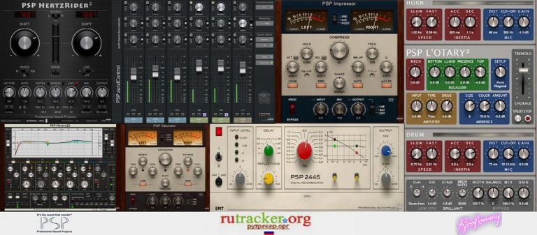 PSPaudioware – Plug-Ins Bundle VST, VST3, AAX x64