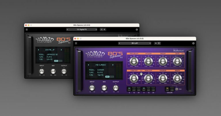 Nomad Factory – 80s Space v2.0.0 VST, VST3, AAX, AU WIN.OSX x64