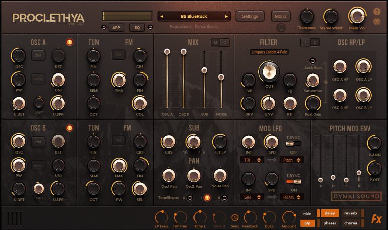 Dymai Sound – Proclethya v1.0.9 VSTi, VSTi3 x64