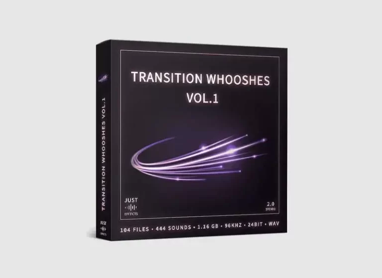 Just Sound Effects – Transition Whooshes Vol.1 (WAV)