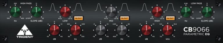 Trident Audio Developments – CB9066 EQ v1.2.0 VST3, AAX x64