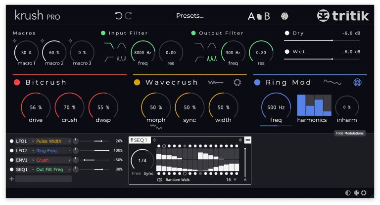 Tritik – Krush Pro v1.1.1 VST, VST3, AAX x64