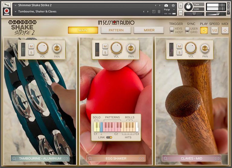 In Session Audio – Shimmer Shake Strike 2 with the Expansion (KONTAKT)