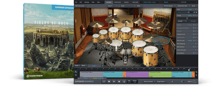 Toontrack – Fields Of Rock SDX (SOUNDBANK)