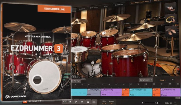 Toontrack – EZdrummer 3.0.5 Update STANDALONE, VSTi3, AAX x64