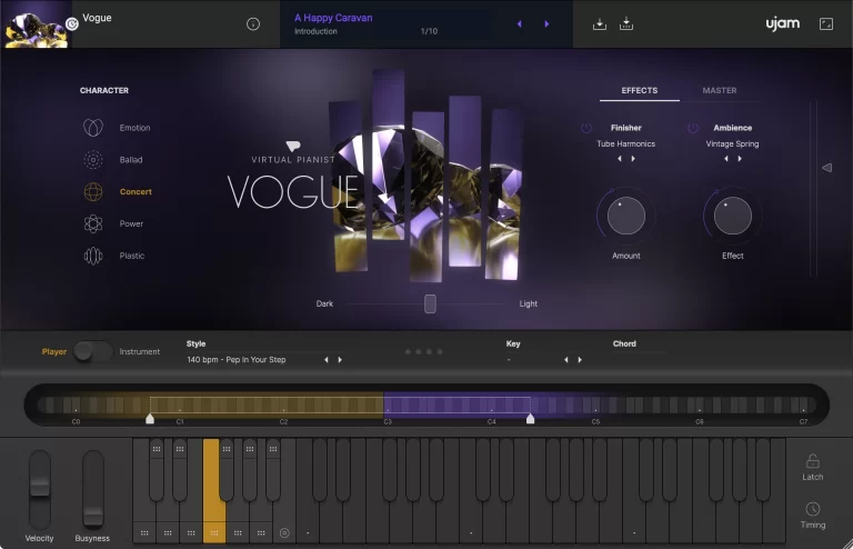 uJAM – Virtual Pianist Vogue VSTi, AAX x64