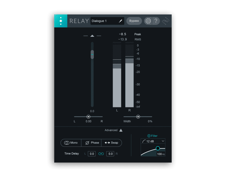 iZotope – Relay v1.3.0 VST, VST3, AAX x64