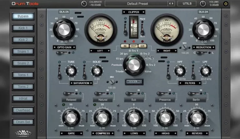 Nomad Factory – Drum Tools v1.0.1.1 VST, AAX, AU WIN.OSX x64