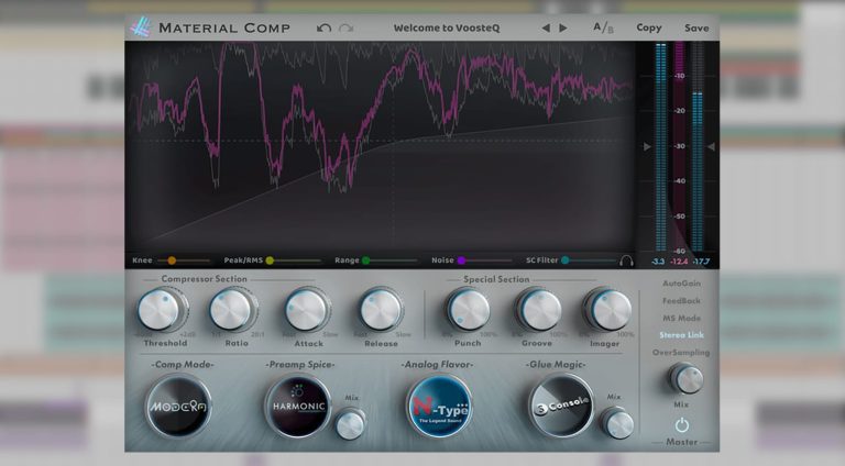 VoosteQ – Material Comp v1.7.1 VST, VST3, AAX x64