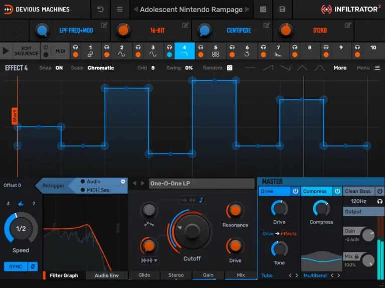 Devious Machines – Infiltrator 2 v2.1.6 VST, VST3, AAX x64