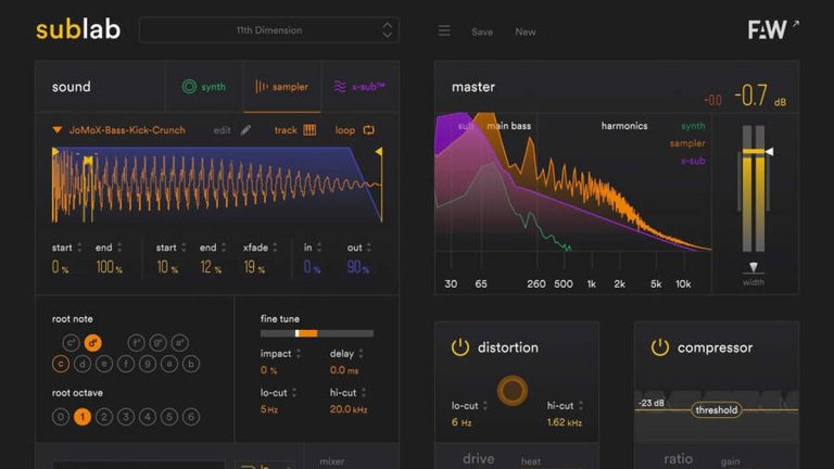 Future Audio Workshop – SubLab XL v1.0.3 STANDALONE, VSTi, VSTi3, AAX, x64