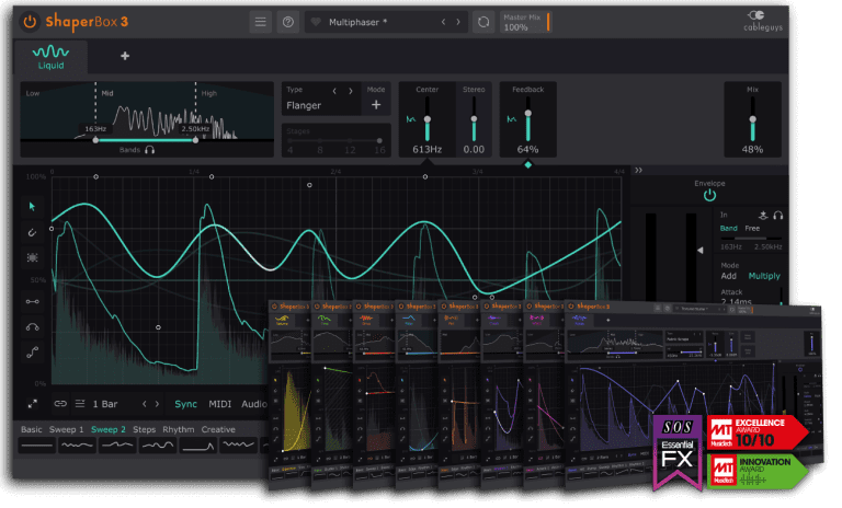 Cableguys – ShaperBox 3 v3.1.1 VST, VST3, AAX x64