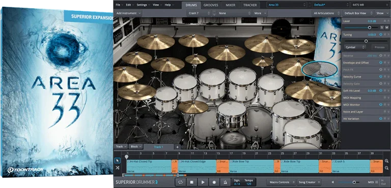 Toontrack – Area 33 SDX v1.0.1 (SOUNDBANK)