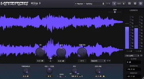 Kazrog – KClip v3.5.1 VST, VST3, AAX, AU WIN.OSX x64