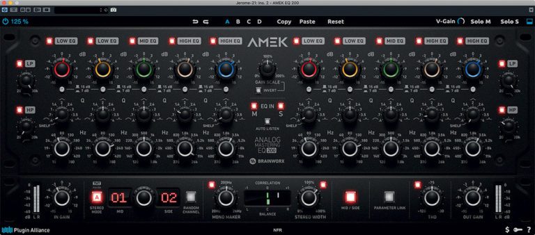 Plugin Alliance – AMEK Mastering Compressor v1.0.0 VST, VST3, AAX x64