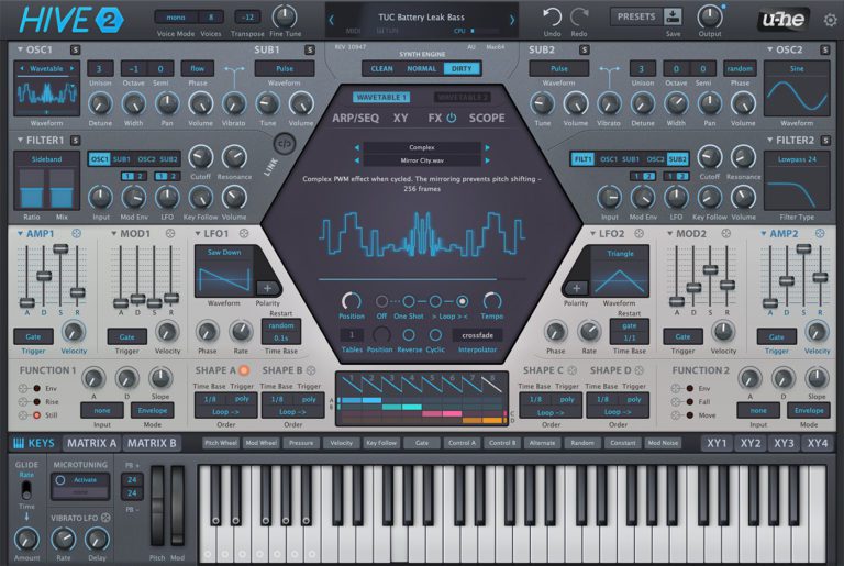 u-he – Hive v2.1.1 VSTi, VST3, AAX, AU WIN.OSX.LiNUX x86 x64