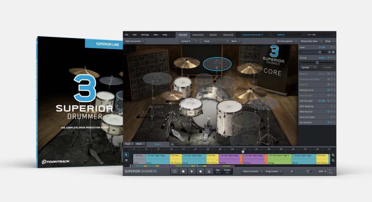 Toontrack – Superior Drummer 3.3.6 Update STANDALONE, VSTi, VSTi3, AAX, AU WIN.MAC x64