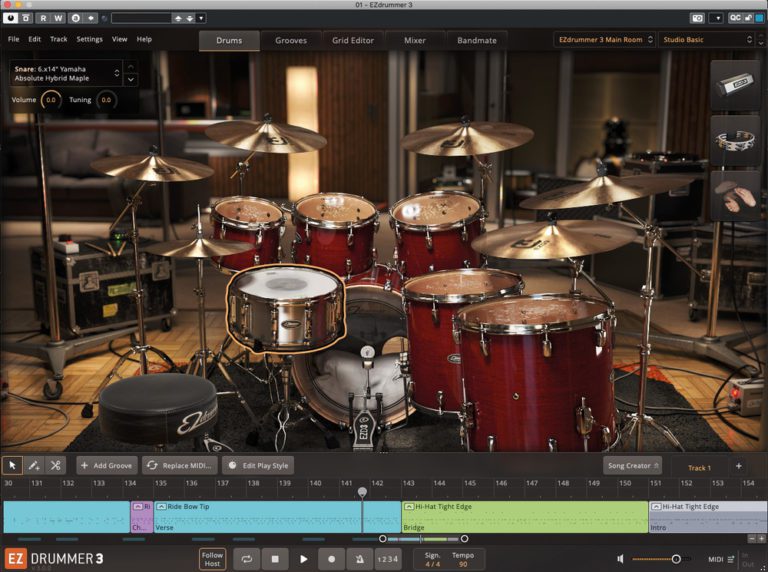 Toontrack – EZdrummer 3.0.6 Update STANDALONE, VSTi3, AAX, AU WIN.OSX x64