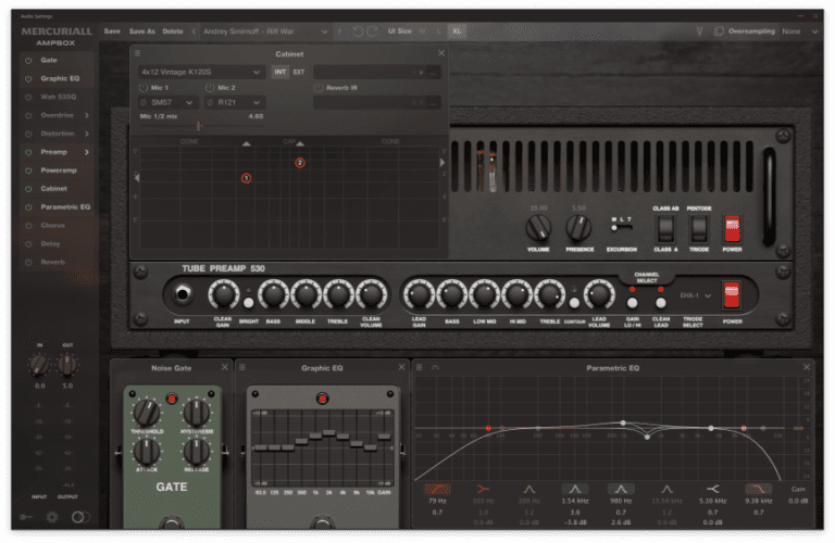 Mercuriall Audio – AmpBox v1.2.0 Standalone, VST, VST3, AAX x64