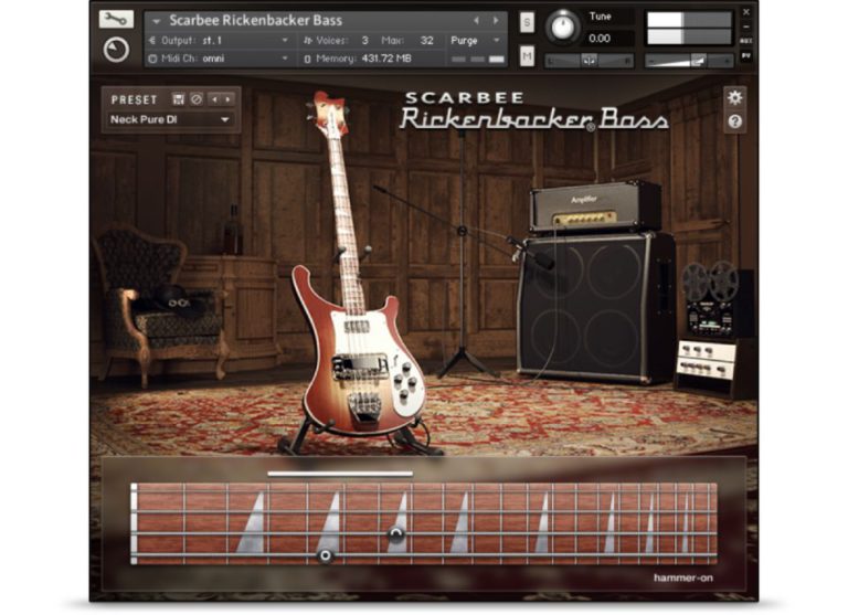 Native Instruments – Scarbee Rickenbacker Bass v1.3.0 (KONTAKT)