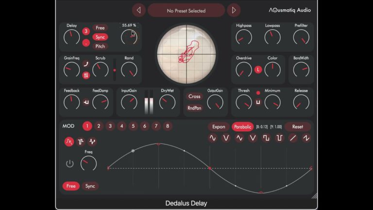 Aqusmatiq Audio – Dedalus Delay v1.0.0 VST3, AAX, x64