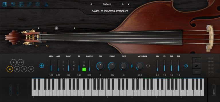 Ample Sound – Ample Bass Upright 3.6.0 Update STANDALONE, VSTi, VSTi3, AAX, AU WIN.OSX x64