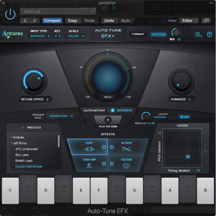 Antares – Auto-Tune EFX+ v10.0 VST3, AAX x64