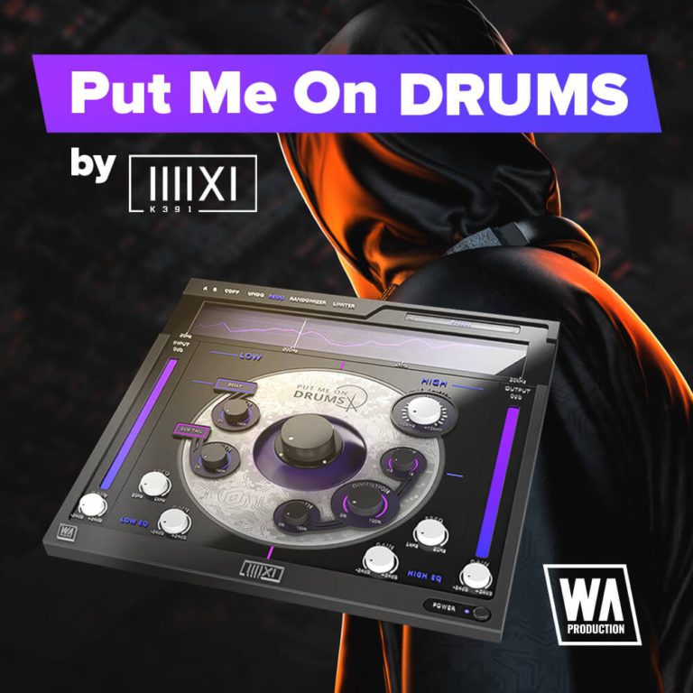 W.A Production – Put Me On Drums v.1.0.1b2-TCD VST, VST3, AAX x86,x64