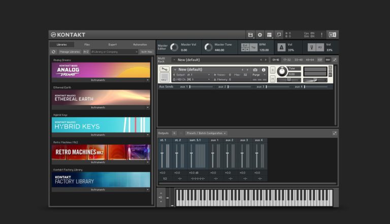 Native Instruments – Kontakt 7 v7.3.0 STANDALONE, VST3i, AAX x64