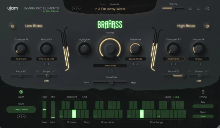 UJAM – Symphonic Elements BRAAASS v1.1.1 VSTi, AAX x64