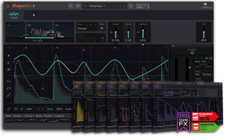 Cableguys – ShaperBox 3 v3.3 VST, VST3, AAX x64