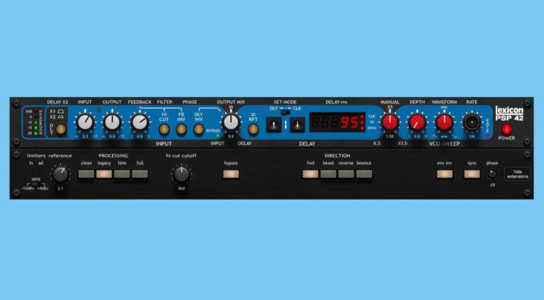 PSPaudioware – Lexicon PSP42x v2.0.0 VST, VST3, AAX x64