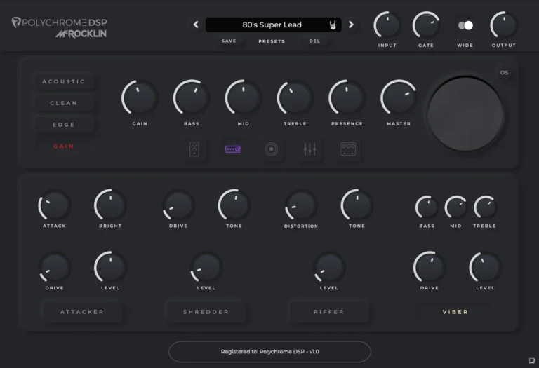 Polychrome DSP – McRocklin Suite v1.1.2 Standalone, VST, VST3, AAX, CLAP x64 
