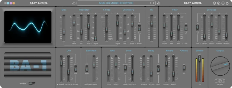 BABY Audio – BA-1 v1.1.0 SAL, VSTi, VST3i, AAX, AU WIN.OSX x86 x64