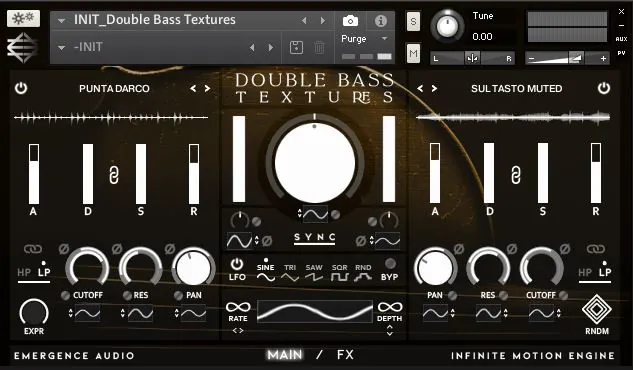Emergence Audio – Double Bass Textures v1.0.1 (KONTAKT)