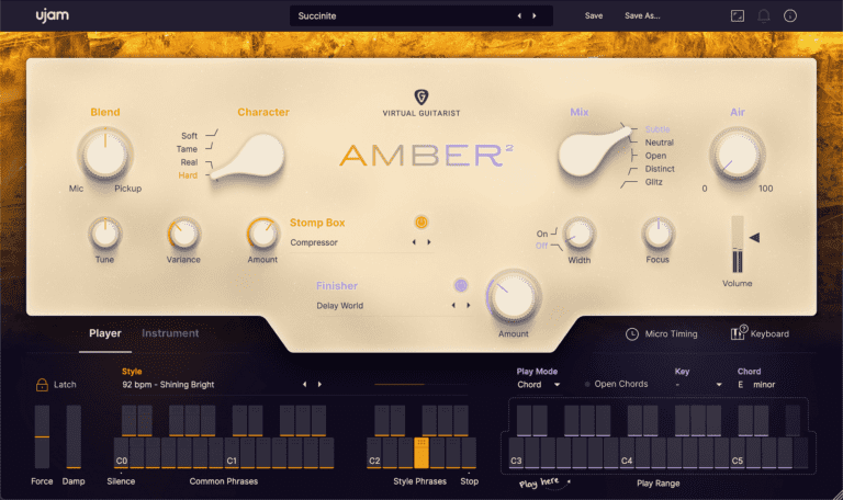 uJAM – Virtual Guitarist AMBER v2.1.1 VSTi, VSTi3, AAX, AU WIN.OSX x64