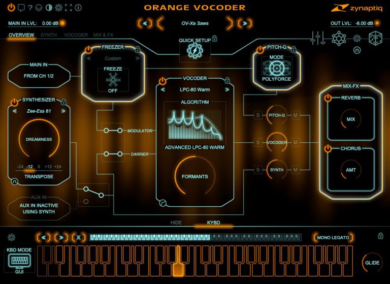 Zynaptiq – ORANGE VOCODER v4.0.1 VST, VST3, AAX x64