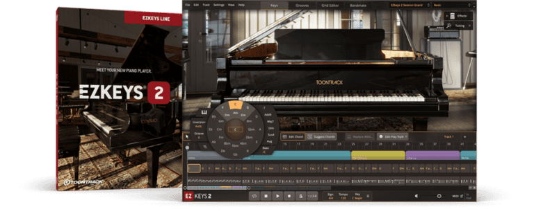 Toontrack – EZkeys 2 v2.0.1 SAL, VST3i, AAX, AU WIN.OSX x64