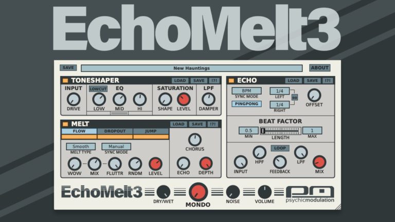 Psychic Modulation – EchoMelt 3.2 VST3, AU WIN.OSX x86 x64