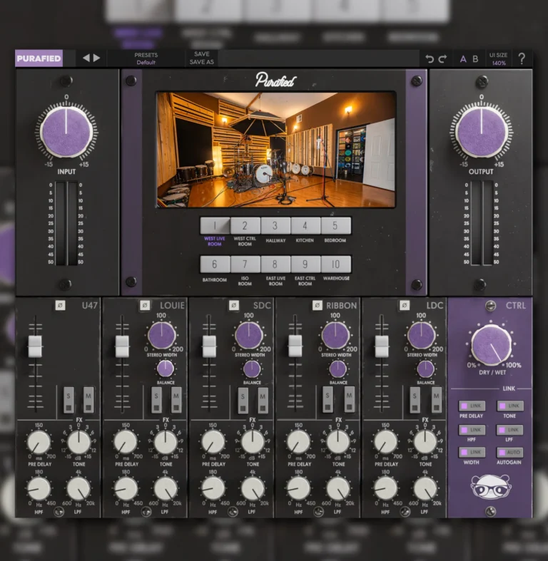 Purafied Audio – The Panda Rooms v1.0.0 VST3, AAX, AU x64