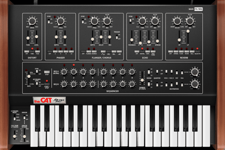 Cherry Audio – Octave Cat v1.0.2.58 SAL, VSTi, VST3i, AAX x64
