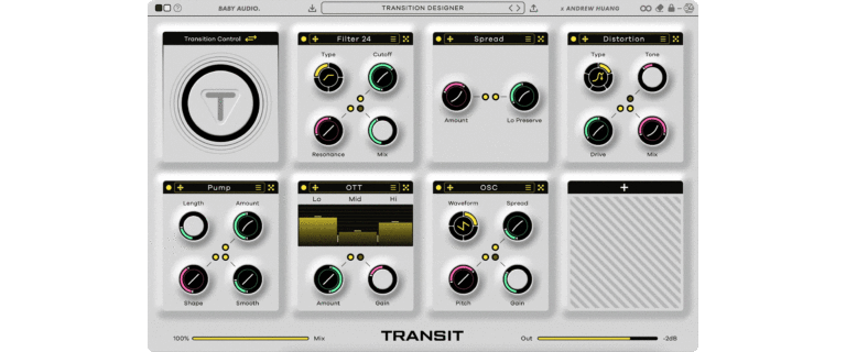 BABY Audio – Transit v1.0.0 VST, VST3, AAX, AU WIN.OSX x86 x64