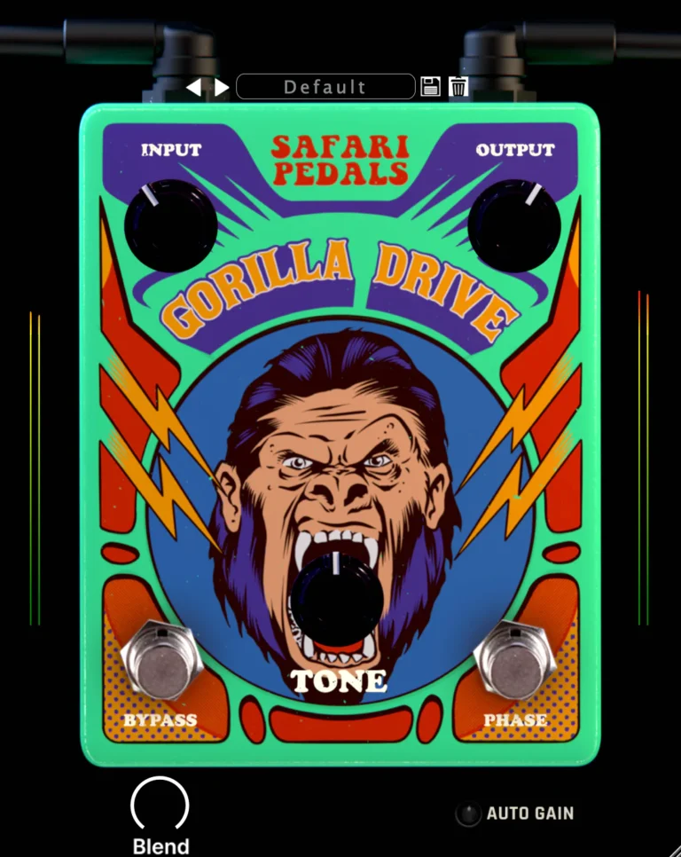 Safari Pedals – Gorilla Drive – Warm analog saturation in a plugin 1.0.23 VST3 x64