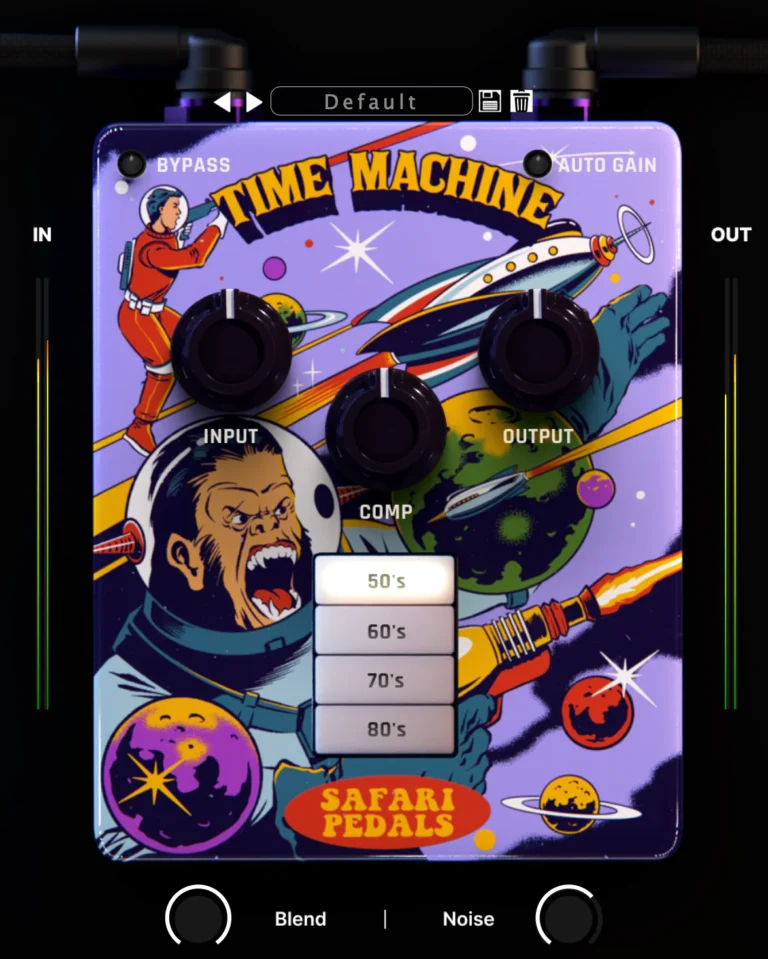 Safari Pedals – Time Machine – Instant vintage compressor and filters 1.0.23 VST3 x64