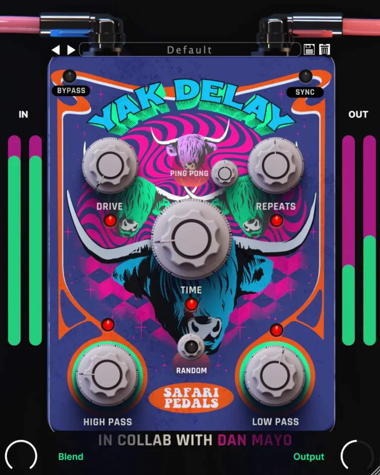 Safari Pedals – Yak Delay – Wild delay wDan Mayo 1.3.54 VST3 x64